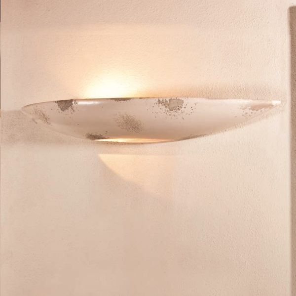 00099/AF Ceramic Sconce with bottom opening