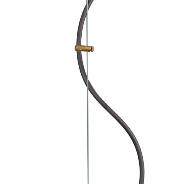 1951N Outdoor Brass & Glass Pendant