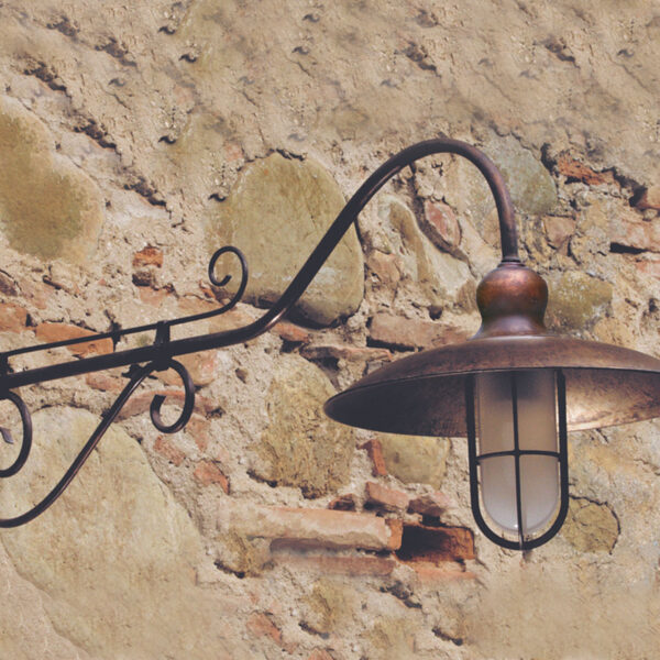 36042/A29 Outdoor Brass Sconce