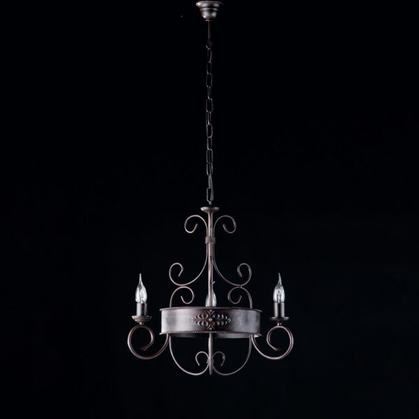 BL183 Wrought Iron Chandelier - Image 4