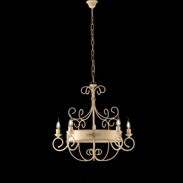 BL183 Wrought Iron Chandelier - Image 6