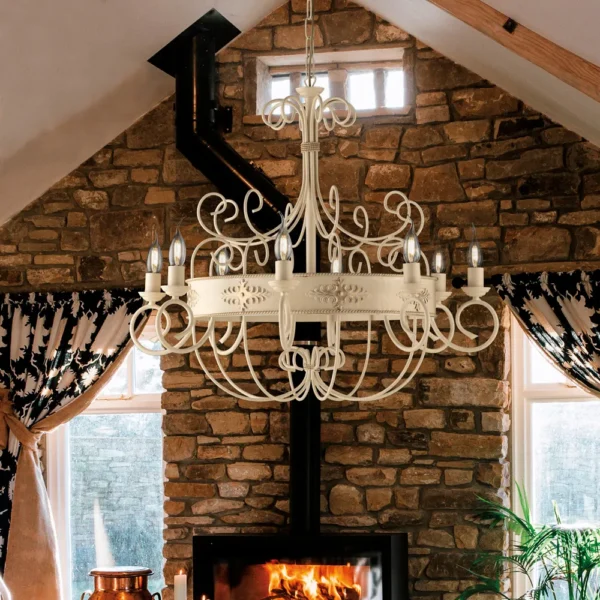 BL183 Wrought Iron Chandelier