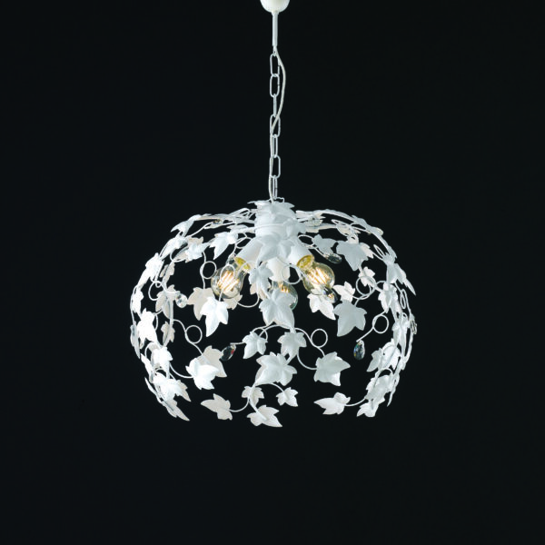 BL50/3L 3 lights Wrought Iron Chandelier with Crystals