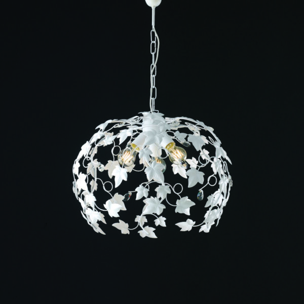 BL50/3L 3 lights Wrought Iron Chandelier with Crystals