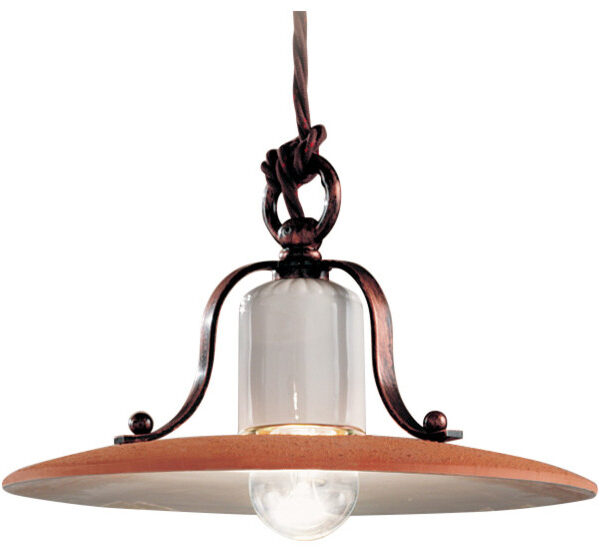 C821_SO Ceramic Pendant Light "Bologna"
