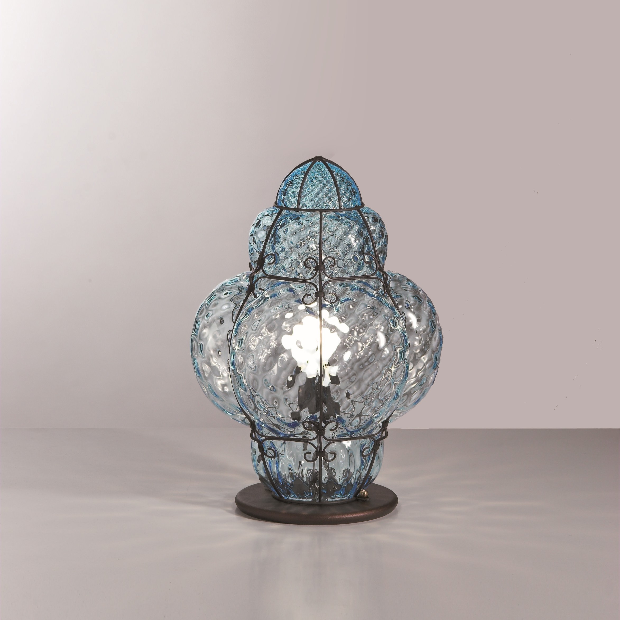 MT101-040AMB_CLASSIC_SIRU MT101 Classic Murano Table Lamp - Image 1
