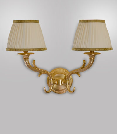 brass sconce