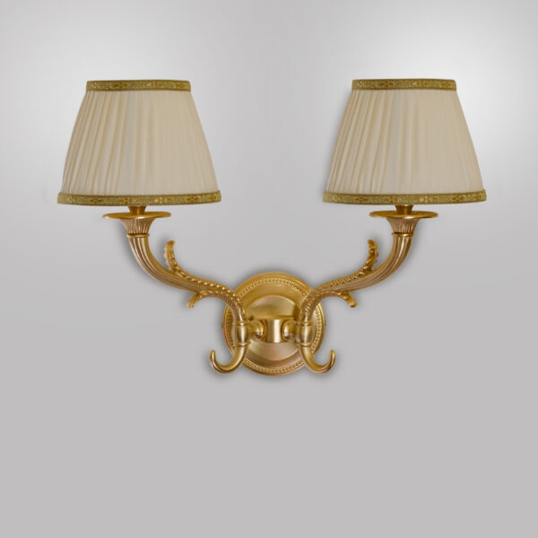brass sconce